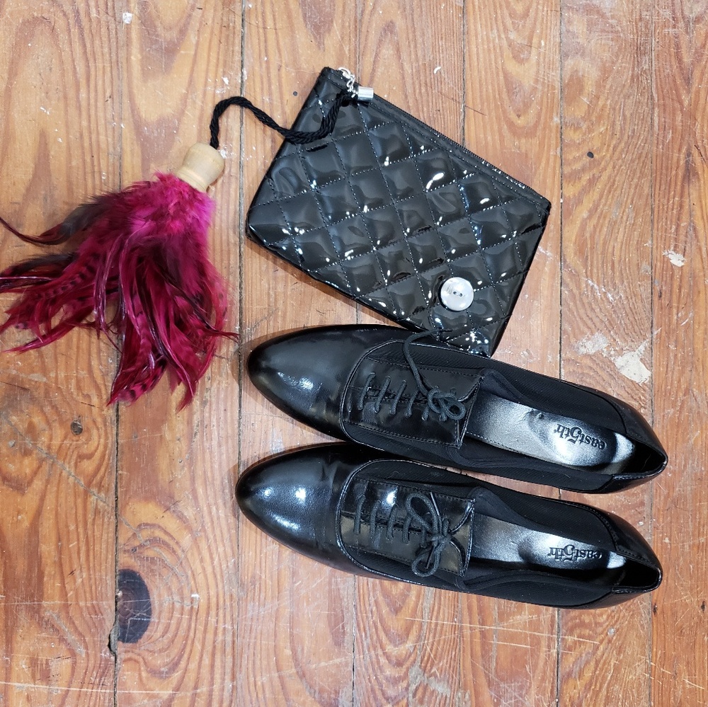 East 5th Black Heels